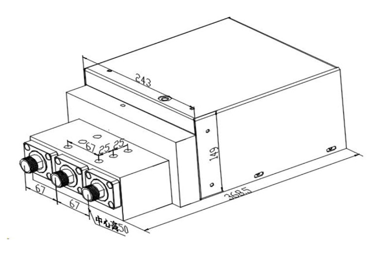 ER20 Three end millingdriven head